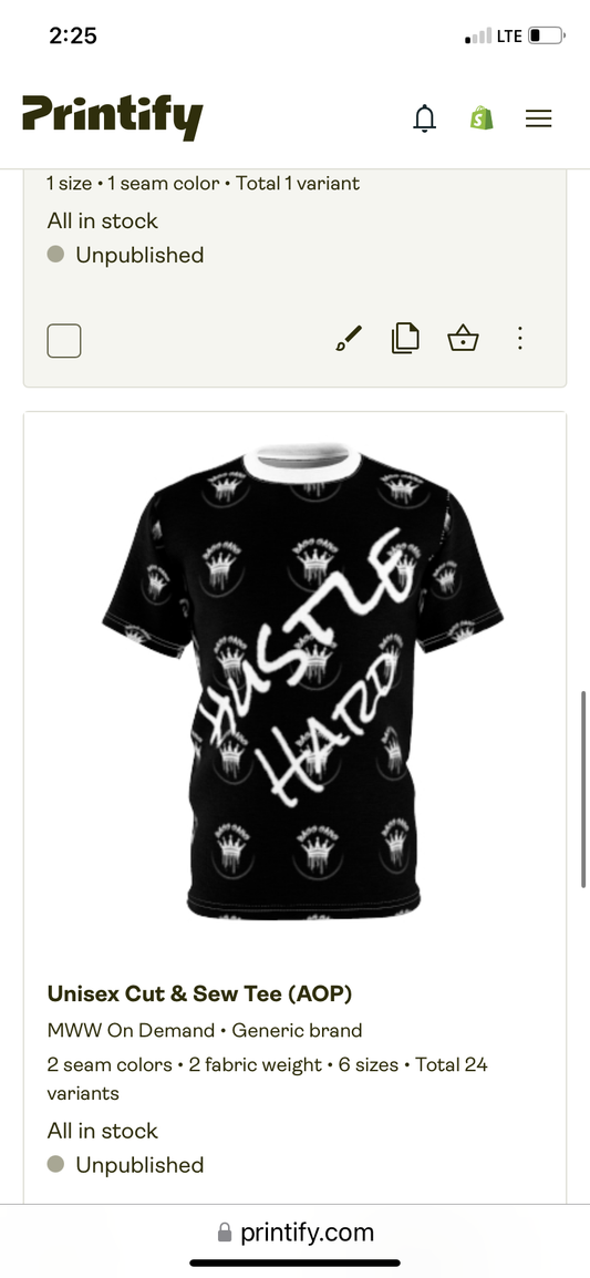 Bagg Gang Hustle Tee